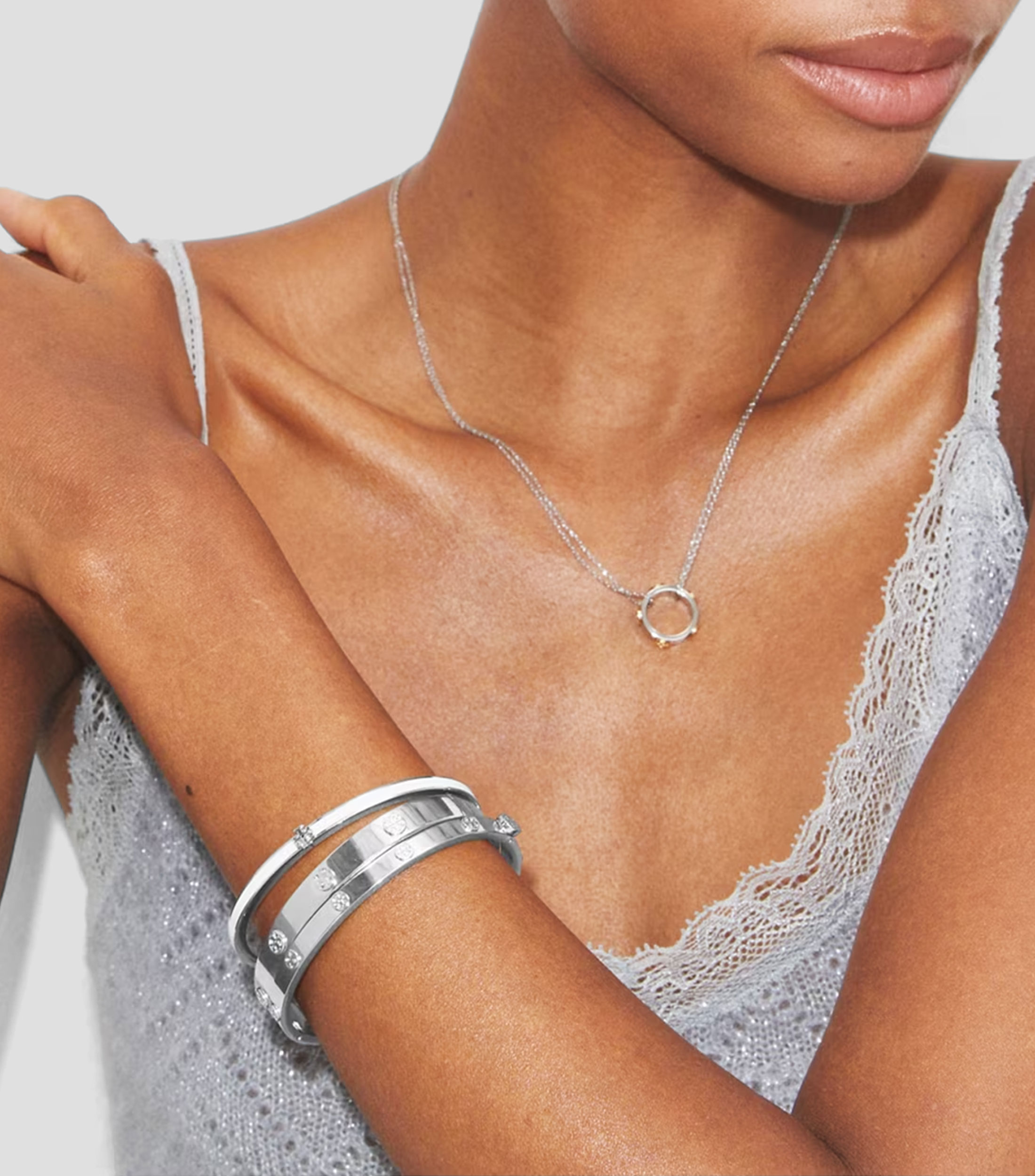 Pulsera de esmalte fina Icon
